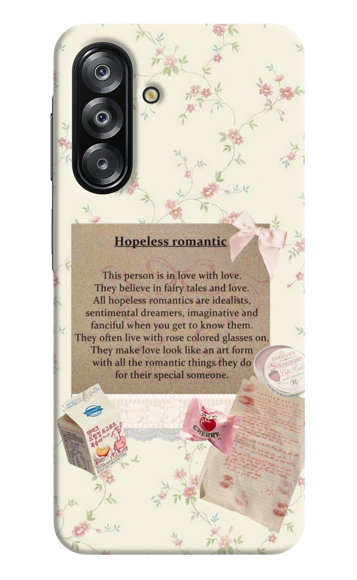 Hopeless Romantic Samsung A26 Back Cover