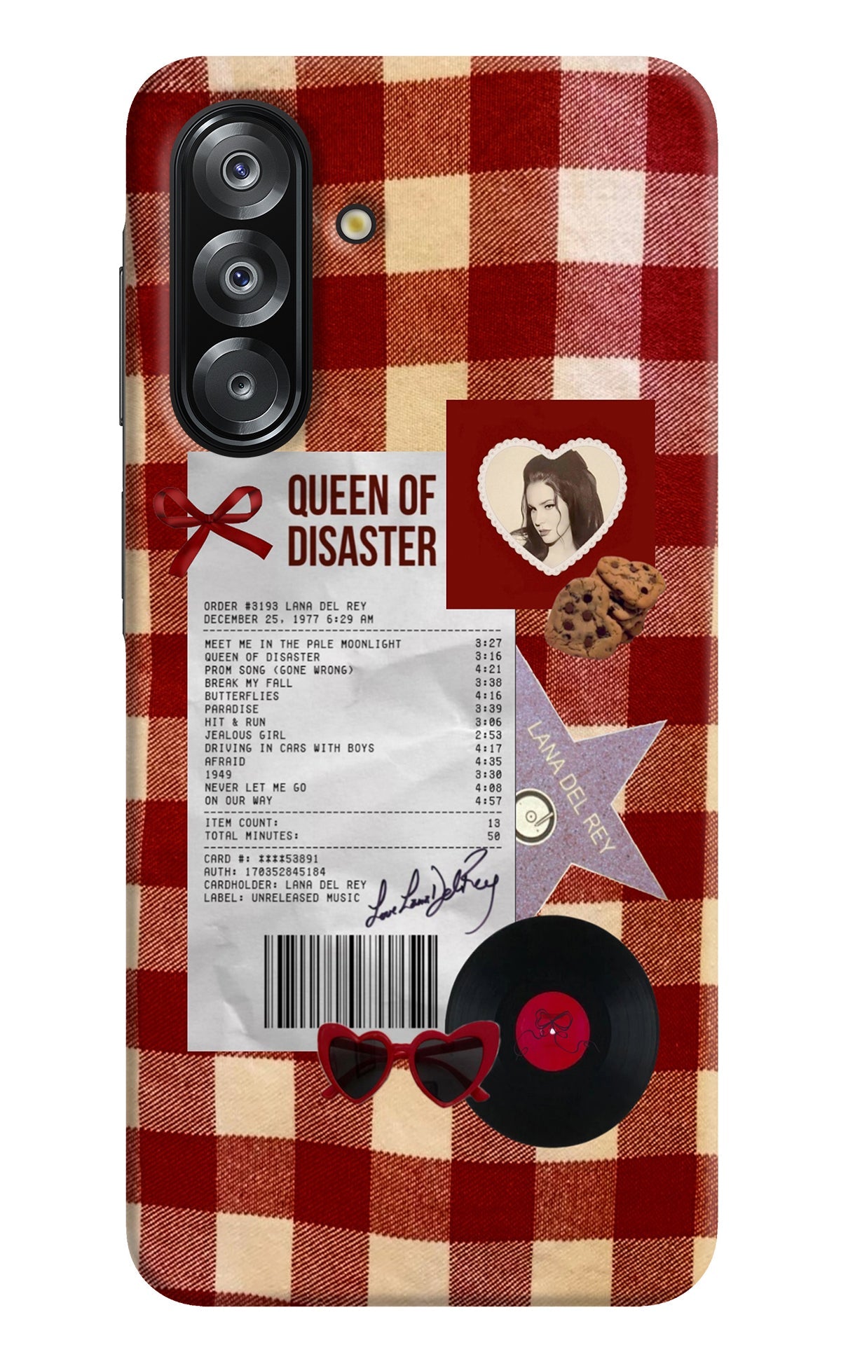 Queen of Disaster Samsung A26 Back Cover
