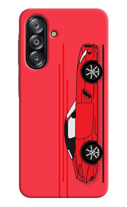 Red Velocity Samsung A26 Back Cover