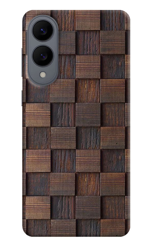 Wooden Cube Design Samsung S25 Edge Back Cover