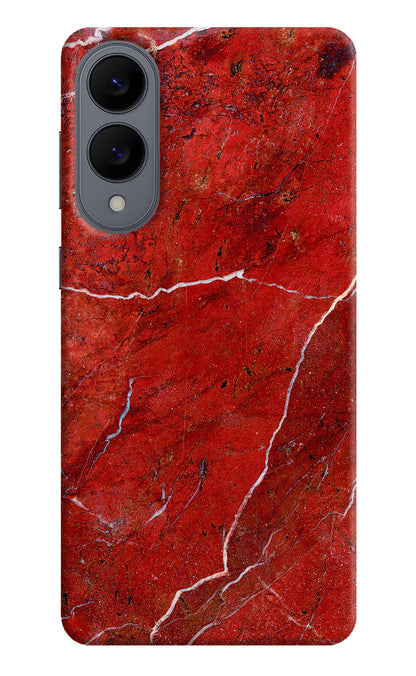 Red Marble Design Samsung S25 Edge Back Cover
