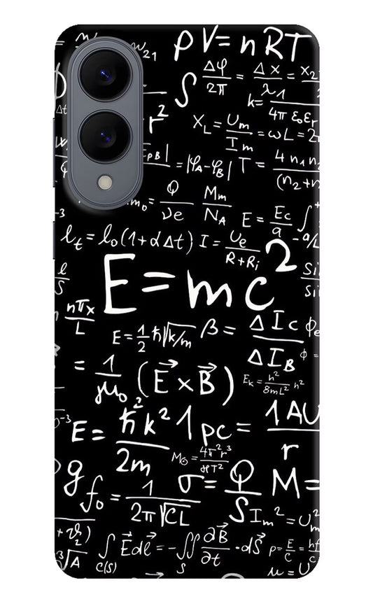 Physics Formula Samsung S25 Edge Back Cover
