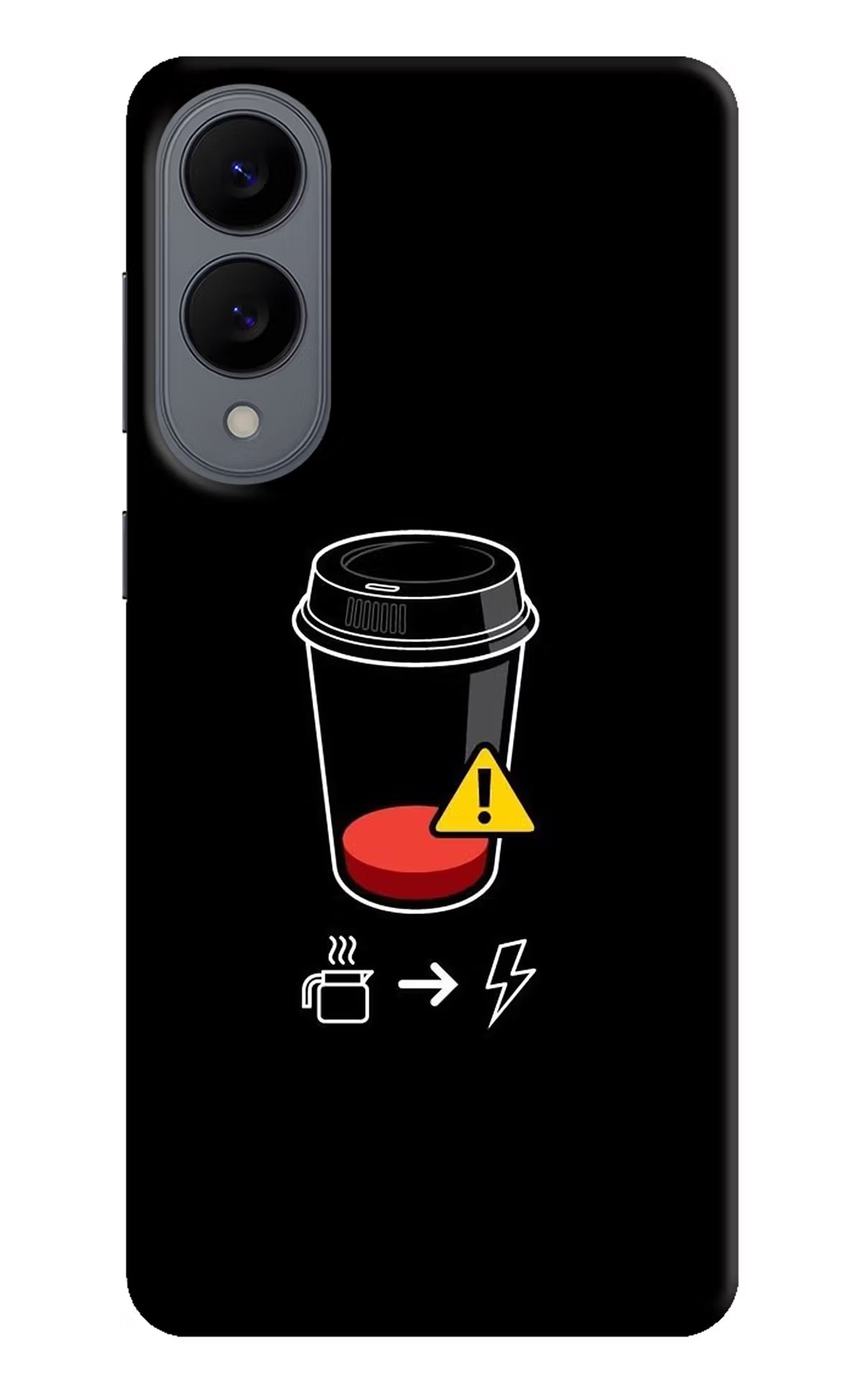 Coffee Samsung S25 Edge Back Cover