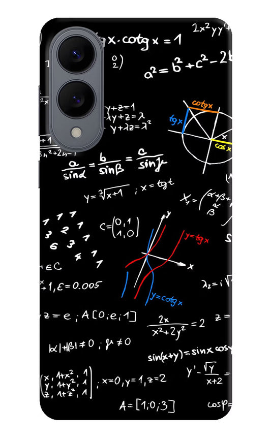 Mathematics Formula Samsung S25 Edge Back Cover