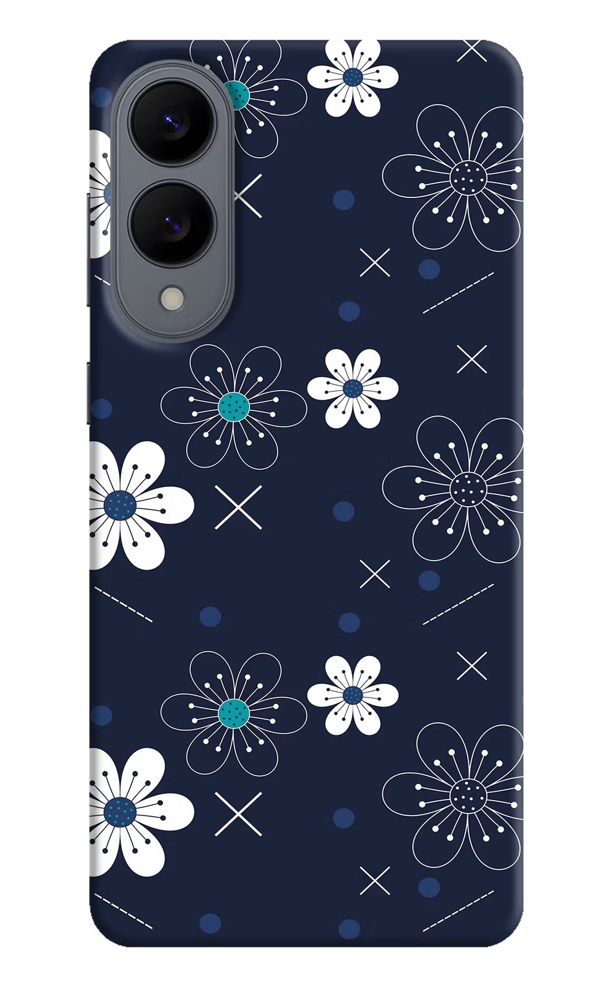Flowers Samsung S25 Edge Back Cover