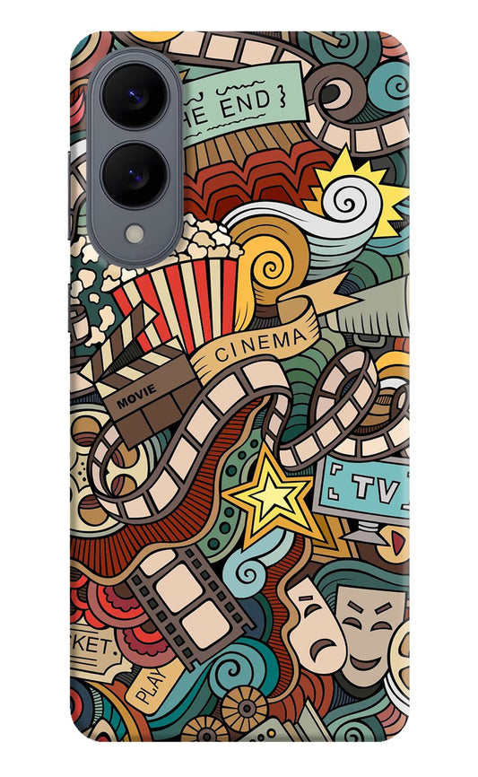 Cinema Abstract Samsung S25 Edge Back Cover