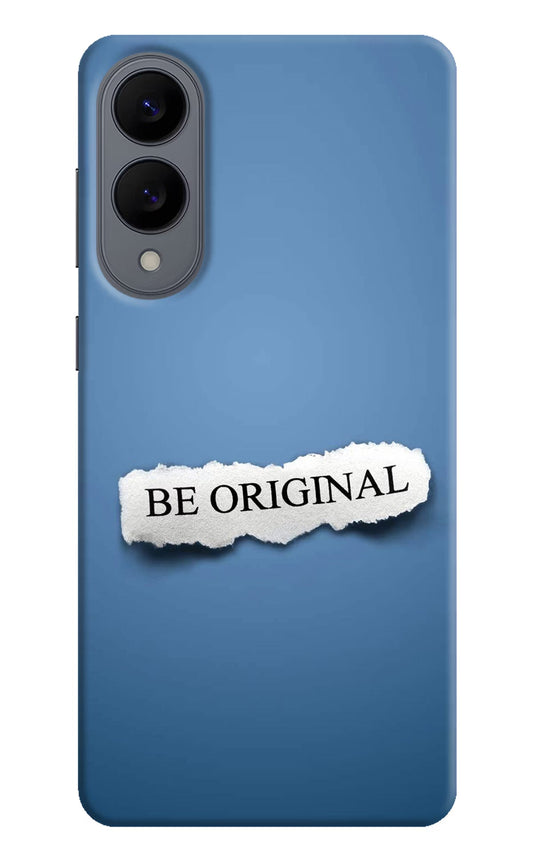 Be Original Samsung S25 Edge Back Cover