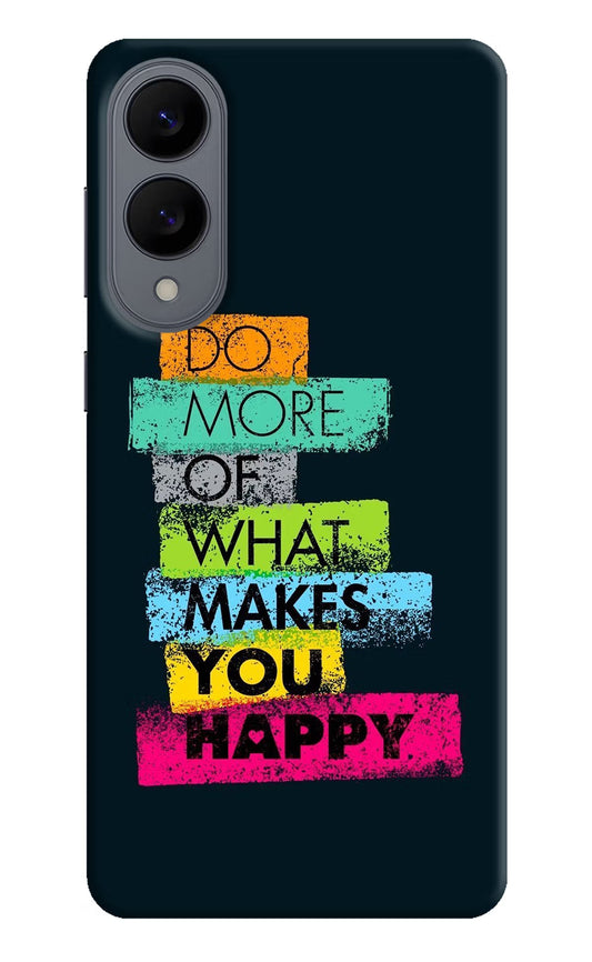 Do More Of What Makes You Happy Samsung S25 Edge Back Cover