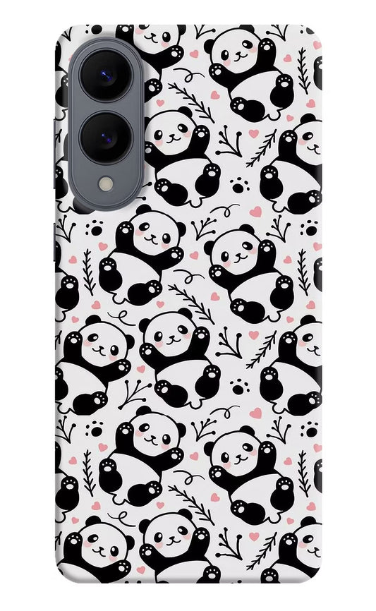 Cute Panda Samsung S25 Edge Back Cover