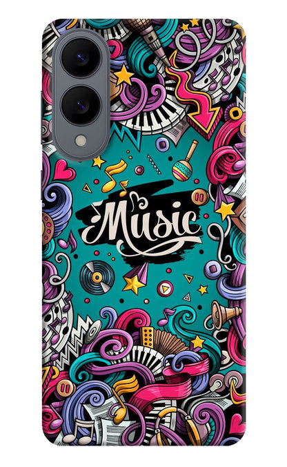 Music Graffiti Samsung S25 Edge Back Cover