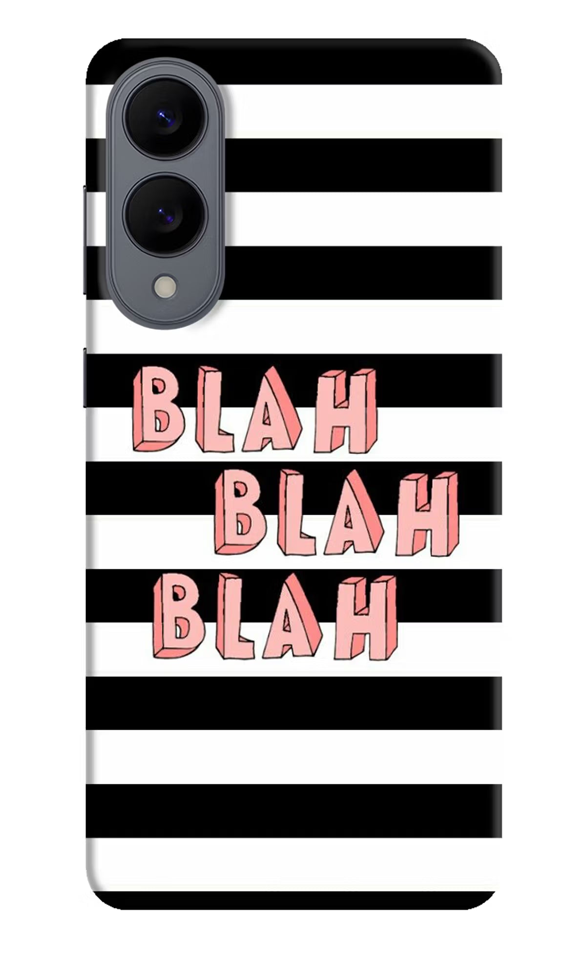 Blah Blah Blah Samsung S25 Edge Back Cover