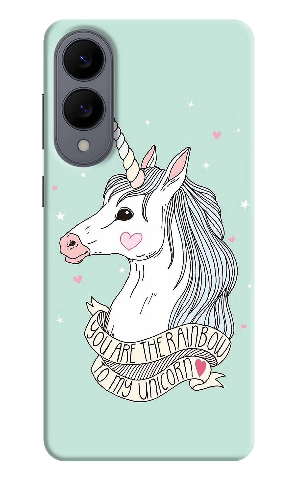 Unicorn Wallpaper Samsung S25 Edge Back Cover