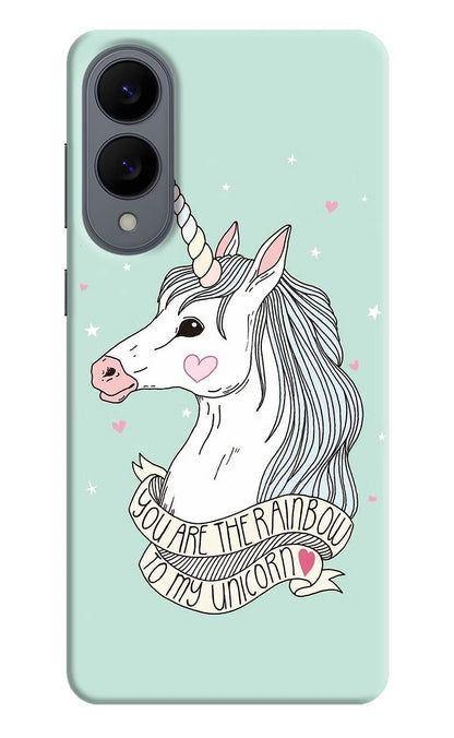 Unicorn Wallpaper Samsung S25 Edge Back Cover