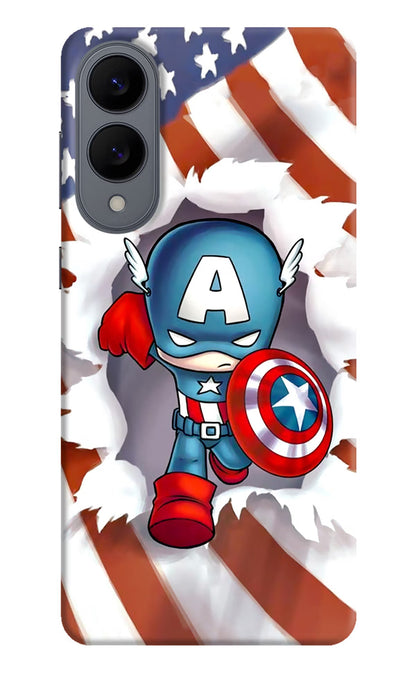 Captain America Samsung S25 Edge Back Cover