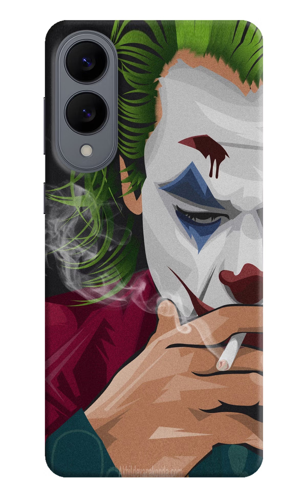 Joker Smoking Samsung S25 Edge Back Cover