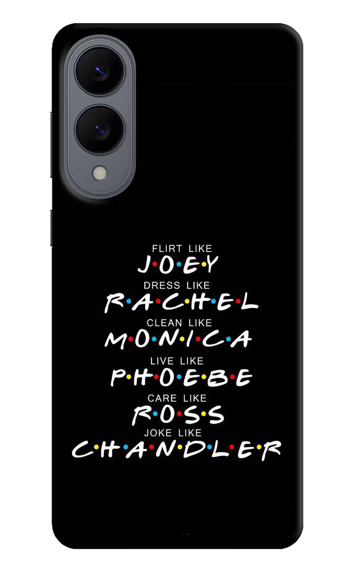 FRIENDS Character Samsung S25 Edge Back Cover