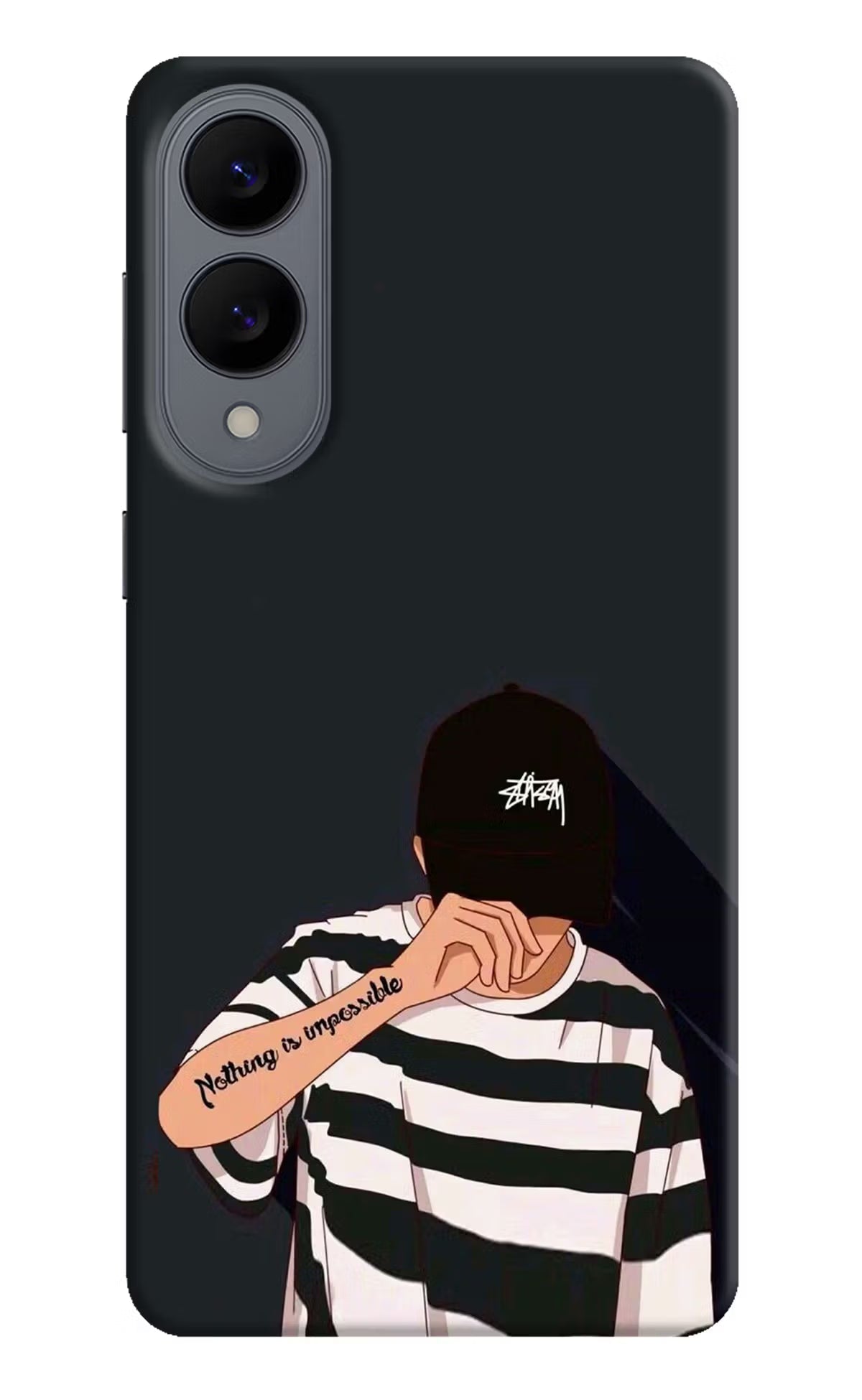Aesthetic Boy Samsung S25 Edge Back Cover