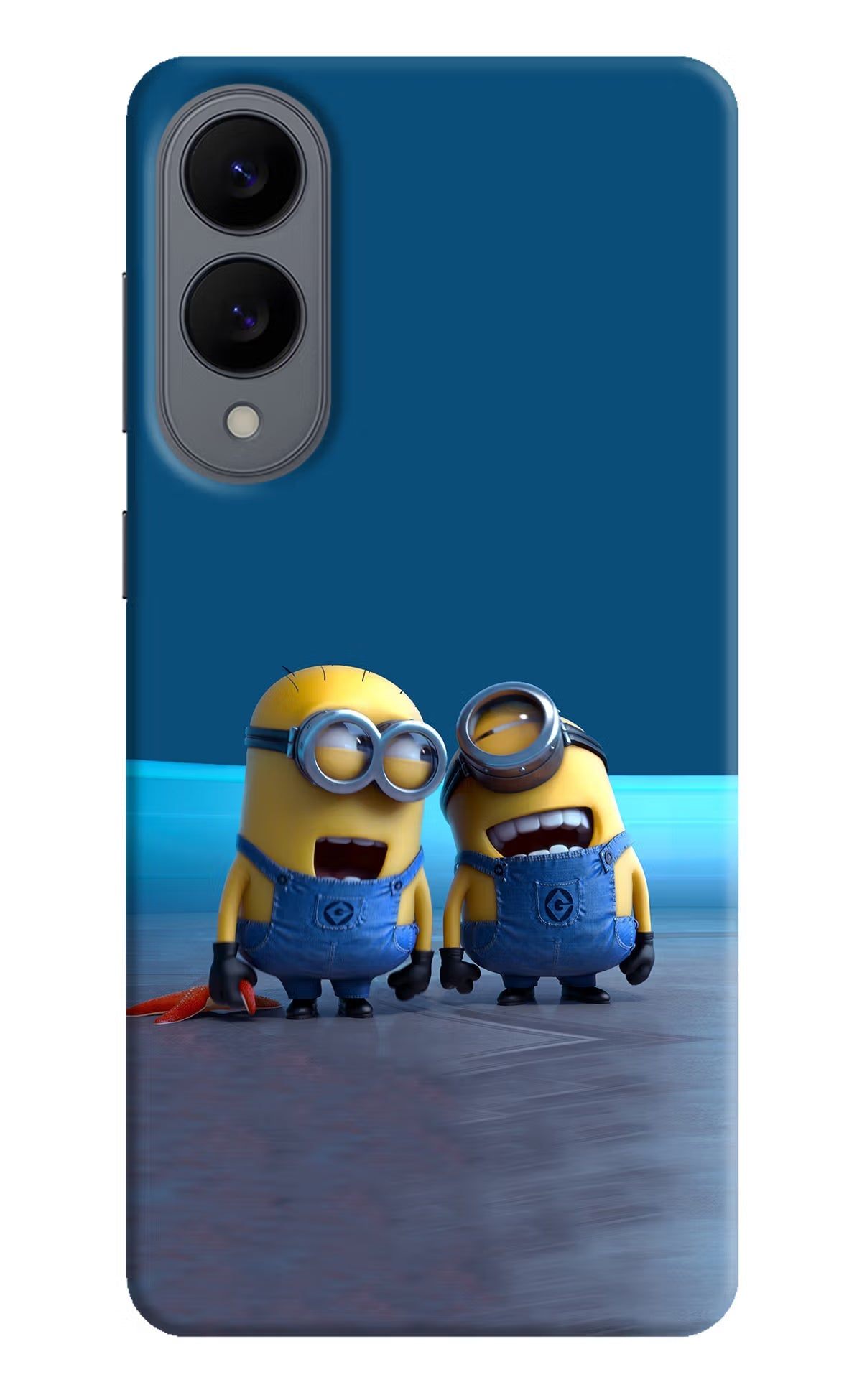 Minion Laughing Samsung S25 Edge Back Cover
