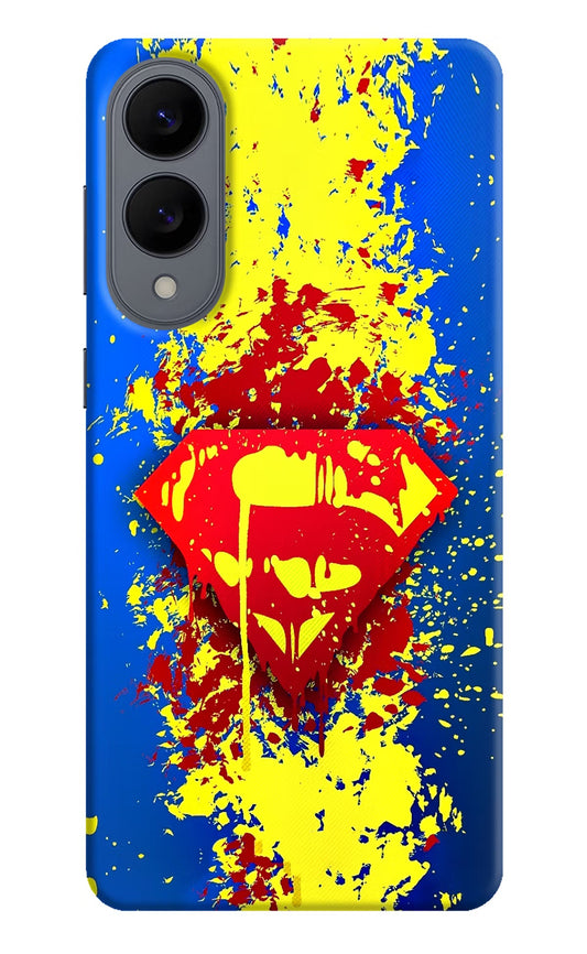 Superman logo Samsung S25 Edge Back Cover