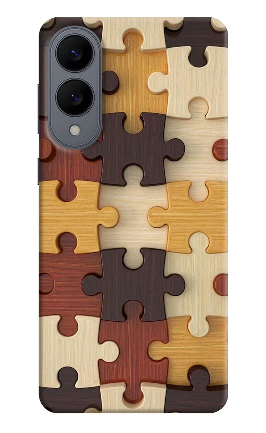 Wooden Puzzle Samsung S25 Edge Back Cover
