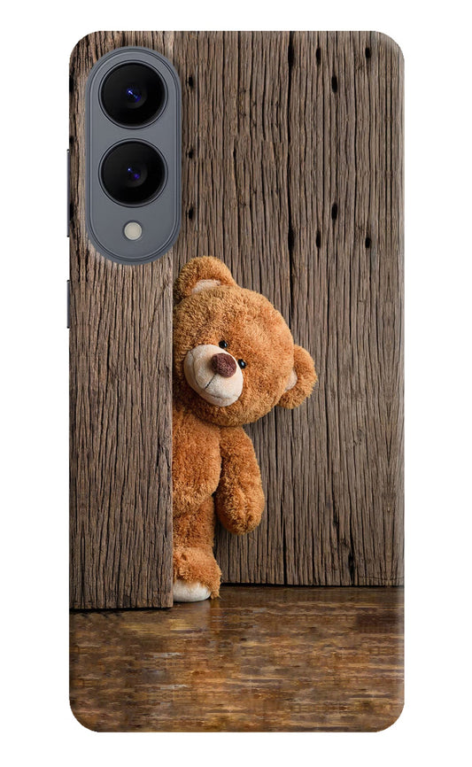 Teddy Wooden Samsung S25 Edge Back Cover