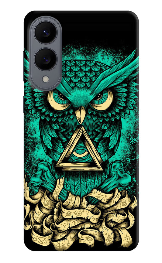 Green Owl Samsung S25 Edge Back Cover