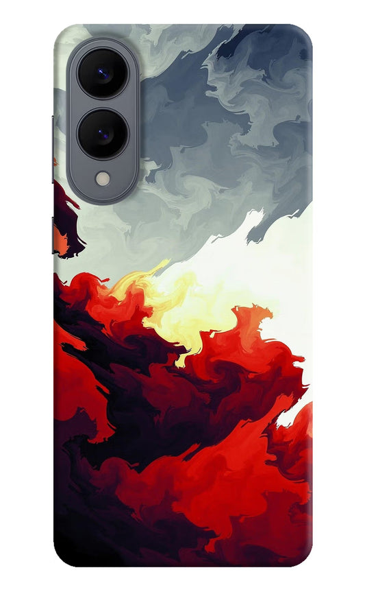 Fire Cloud Samsung S25 Edge Back Cover