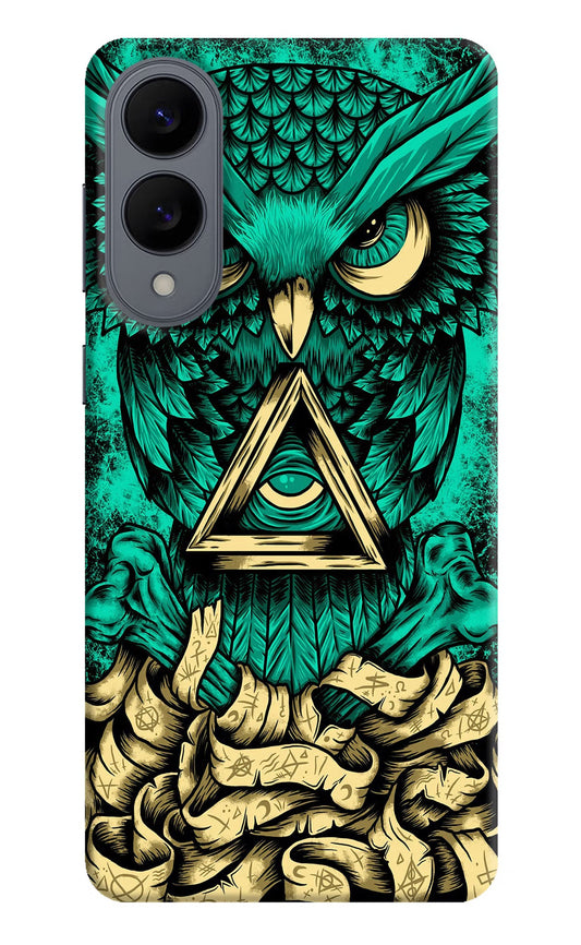 Green Owl Samsung S25 Edge Back Cover