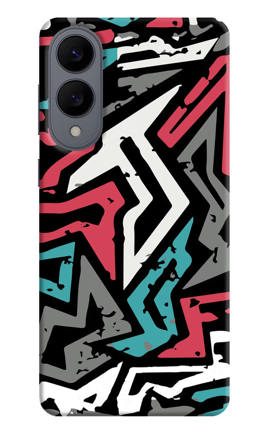 Geometric Graffiti Samsung S25 Edge Back Cover