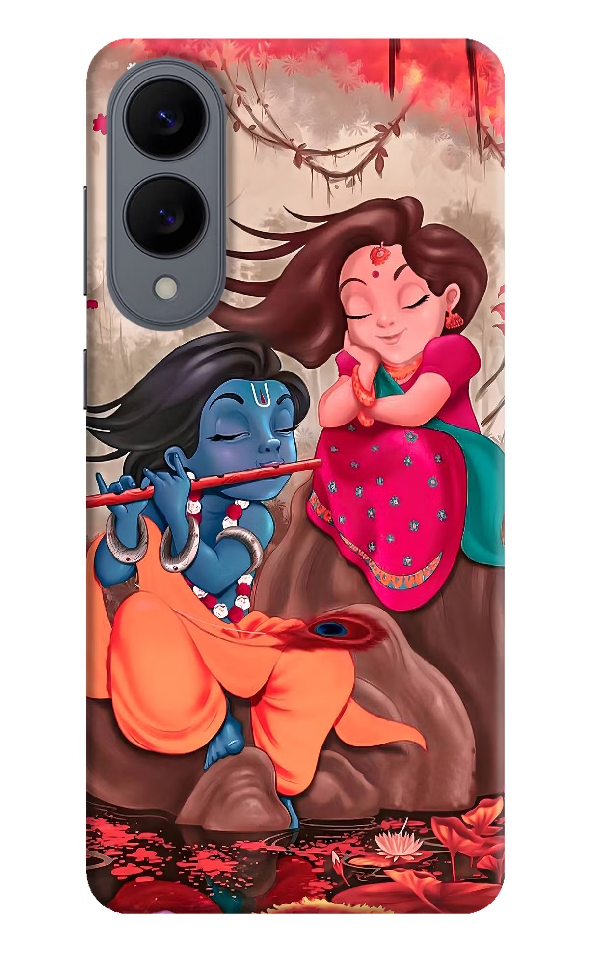 Radhe Krishna Samsung S25 Edge Back Cover