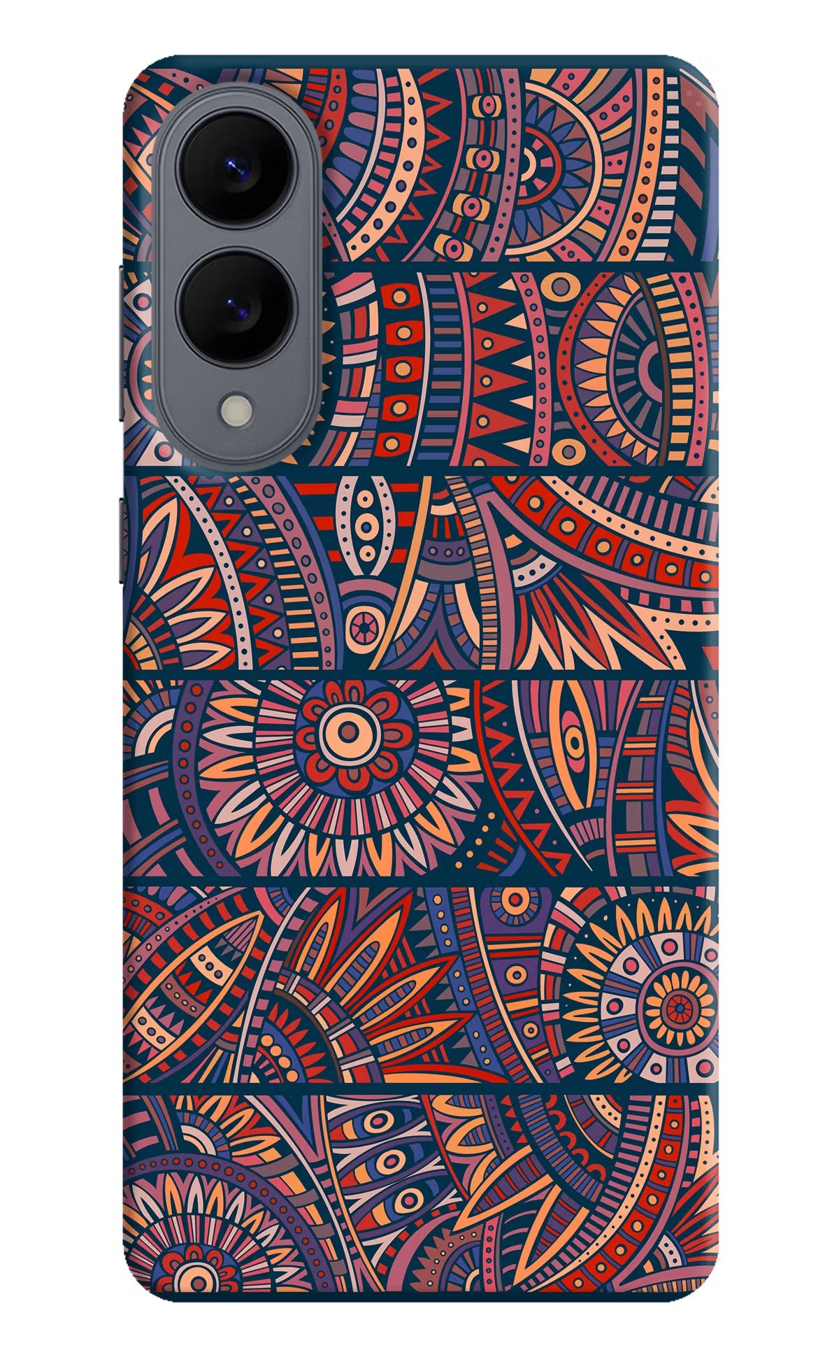 African Culture Design Samsung S25 Edge Back Cover
