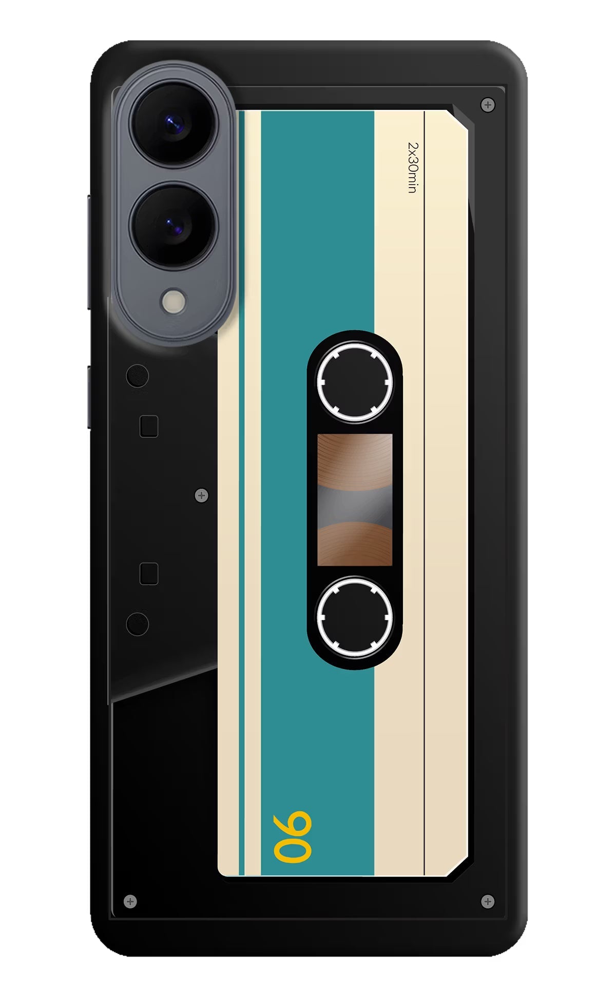 Cassette Samsung S25 Edge Back Cover