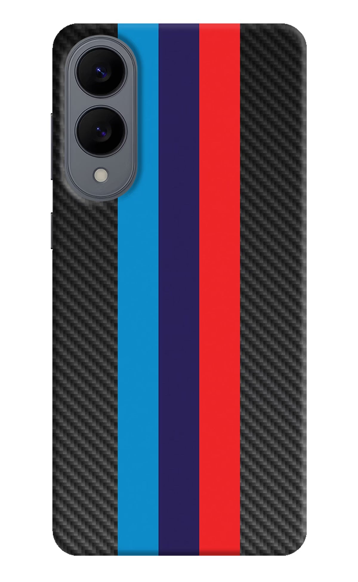 BMW Stripes Pattern Samsung S25 Edge Back Cover
