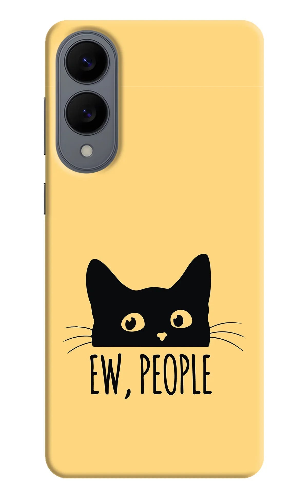 Ew People Catitude Samsung S25 Edge Back Cover