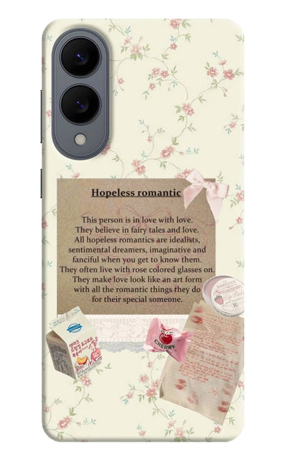 Hopeless Romantic Samsung S25 Edge Back Cover