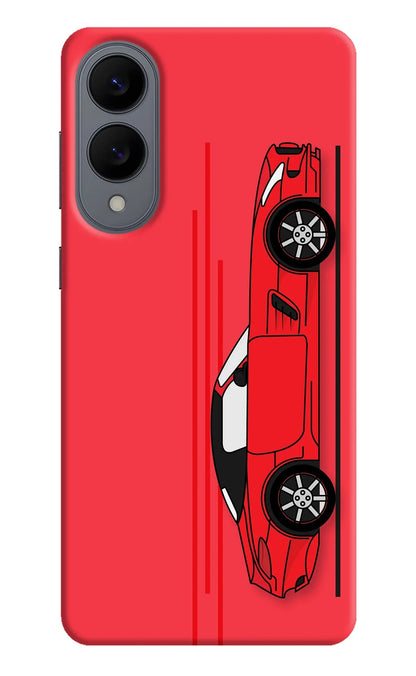 Red Velocity Samsung S25 Edge Back Cover