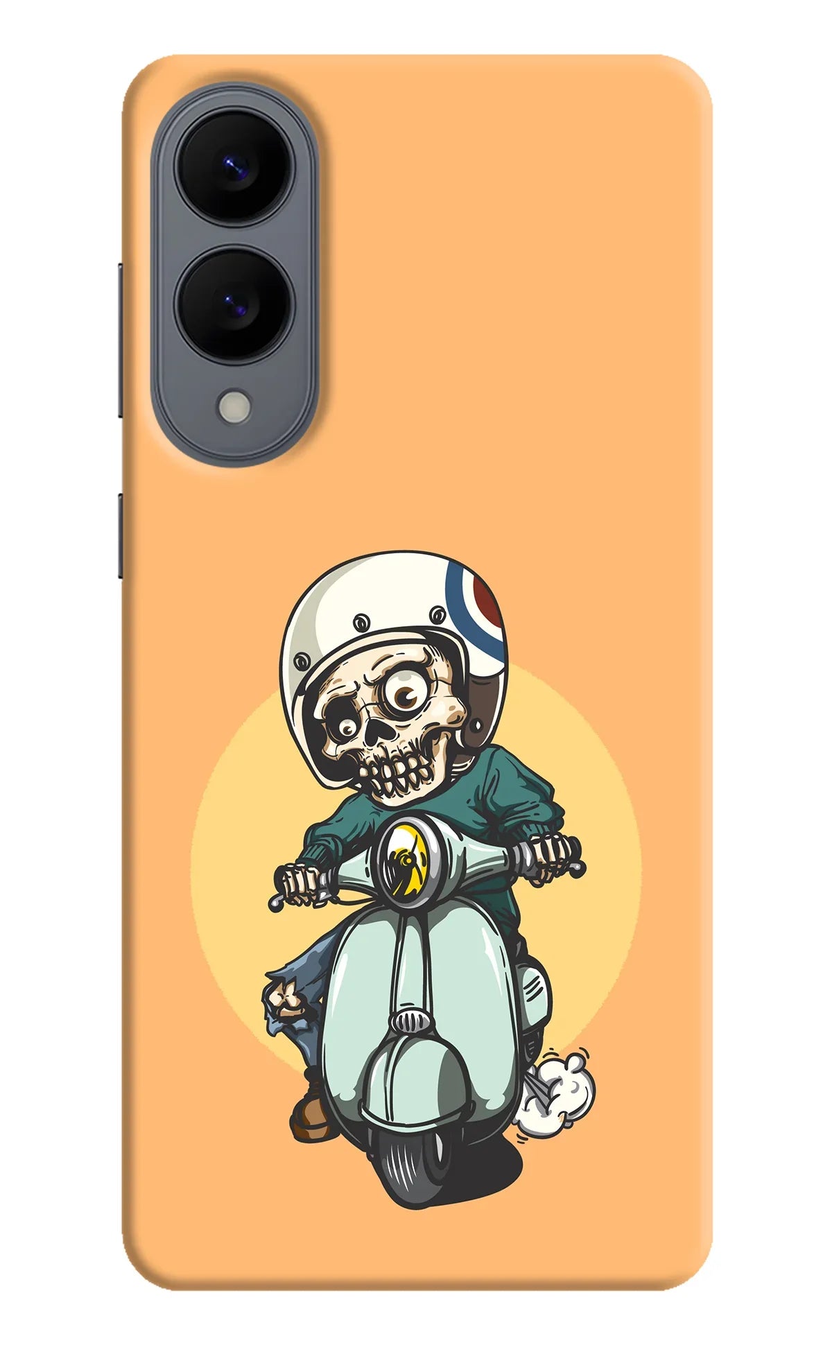 Undead Biker Samsung S25 Edge Back Cover