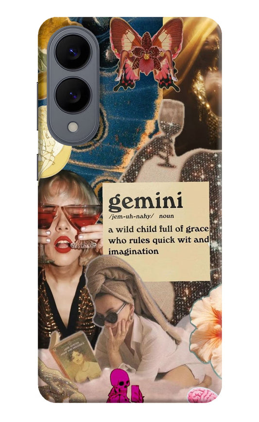 Gemini Zodiac Samsung S25 Edge Back Cover