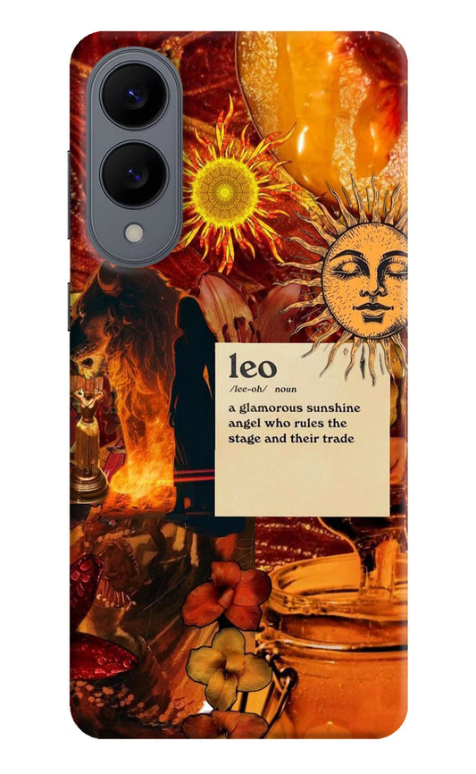 Leo Zodiac Samsung S25 Edge Back Cover