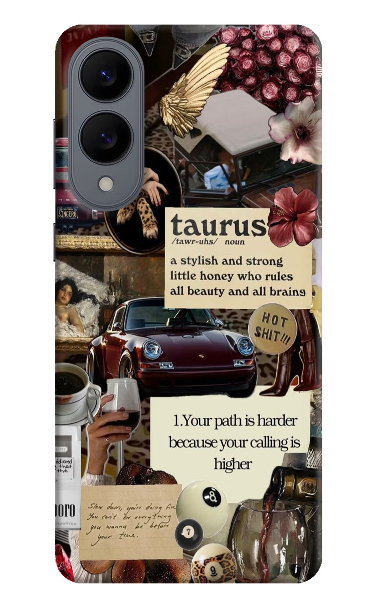 Taurus Zodiac Samsung S25 Edge Back Cover