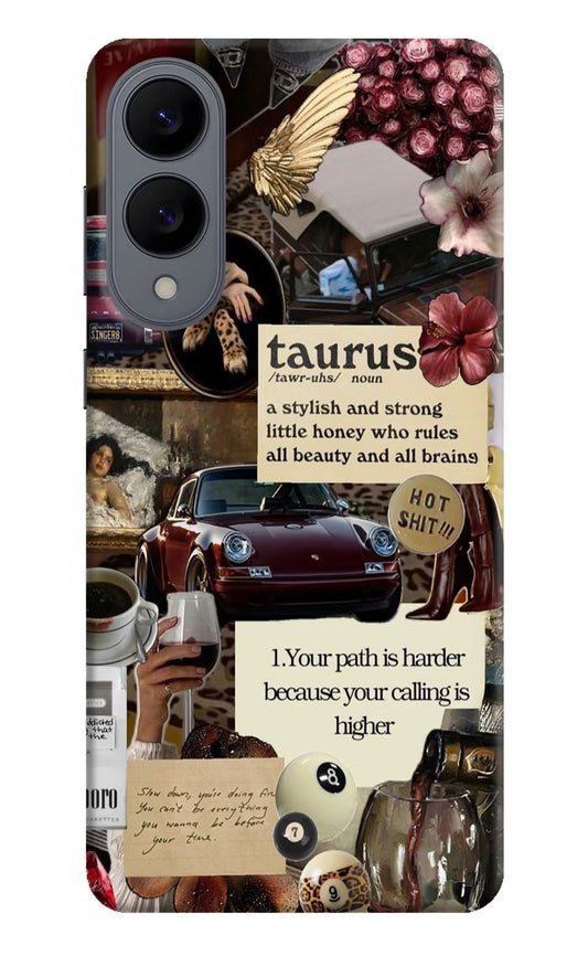 Taurus Zodiac Samsung S25 Edge Back Cover