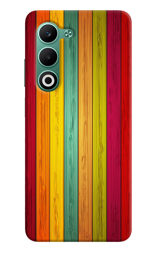 Multicolor Wooden Oppo A5 5G Back Cover