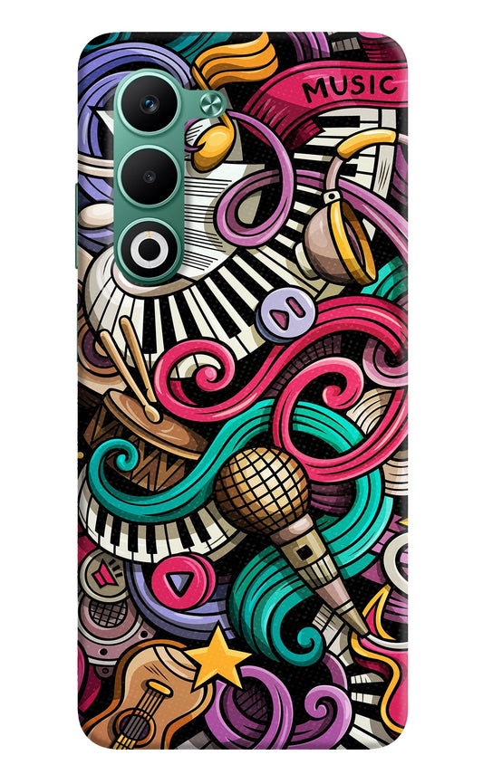 Music Abstract Oppo A5 5G Back Cover