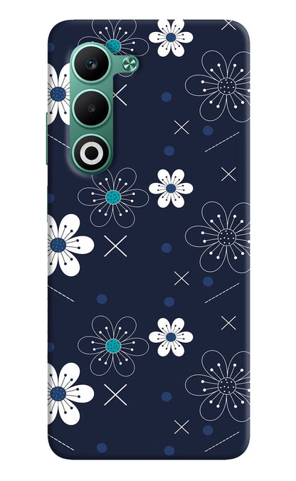 Flowers Oppo A5 5G Back Cover
