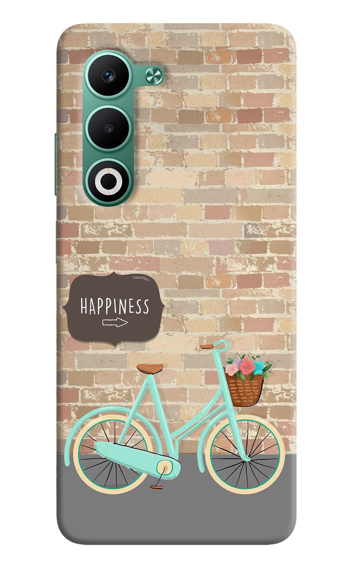 Happiness Artwork Oppo A5 5G Back Cover
