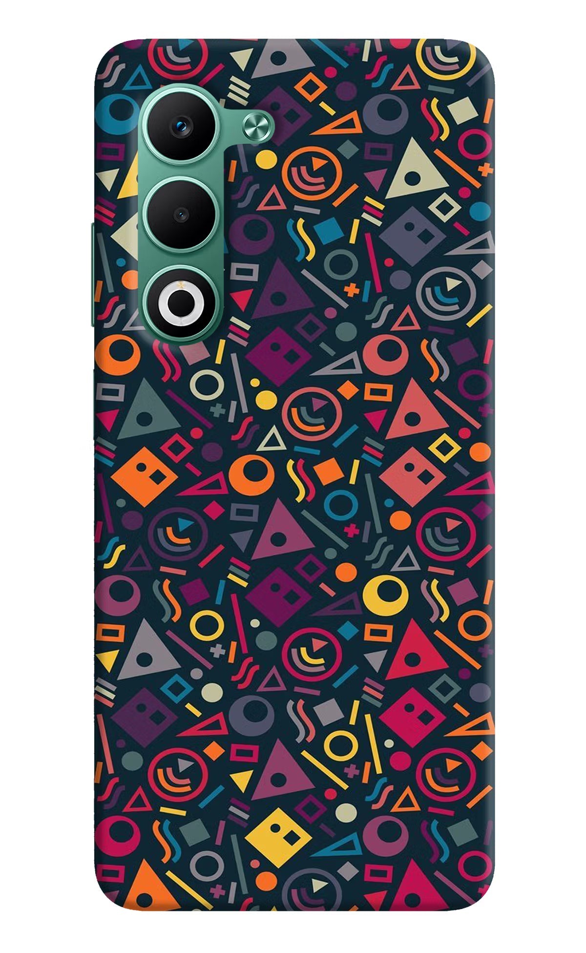 Geometric Abstract Oppo A5 5G Back Cover