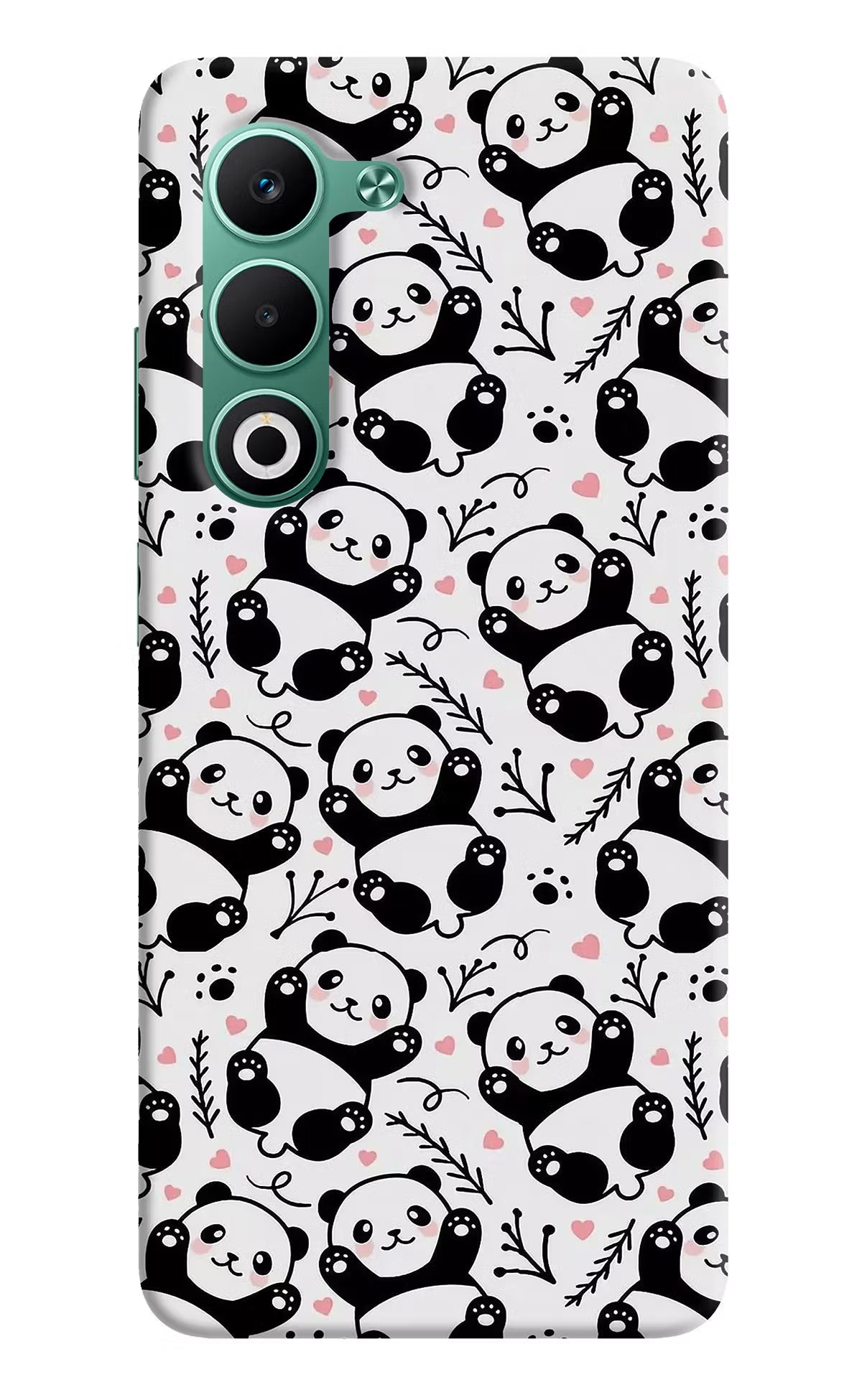 Cute Panda Oppo A5 5G Back Cover