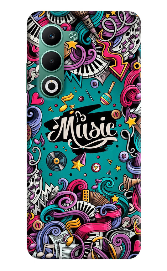 Music Graffiti Oppo A5 5G Back Cover