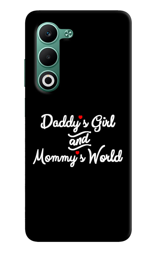 Daddy's Girl and Mommy's World Oppo A5 5G Back Cover