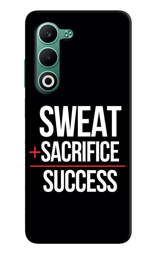 Sweat Sacrifice Success Oppo A5 5G Back Cover
